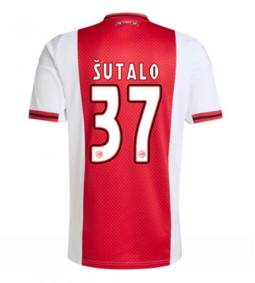 Ajax Josip Sutalo #37 Hjemmebanetrøje 2025-26 Kortærmet